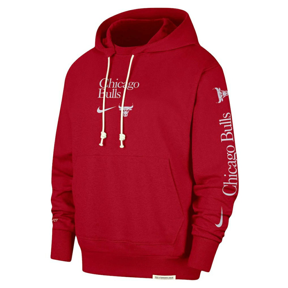 Chicago Bulls Authentic Performance Pullover Hoodie Red