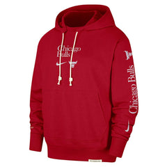 Chicago Bulls Authentic Performance Pullover Hoodie Red