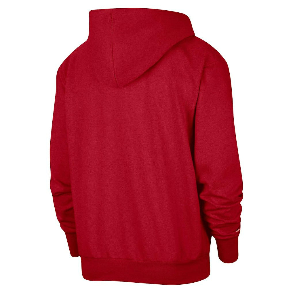 Chicago Bulls Authentic Performance Pullover Hoodie Red