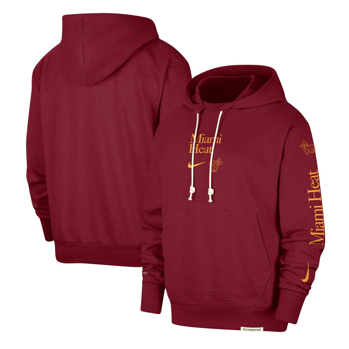 Miami Heat Authentic Performance Pullover Hoodie Red