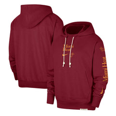 Miami Heat Authentic Performance Pullover Hoodie Red