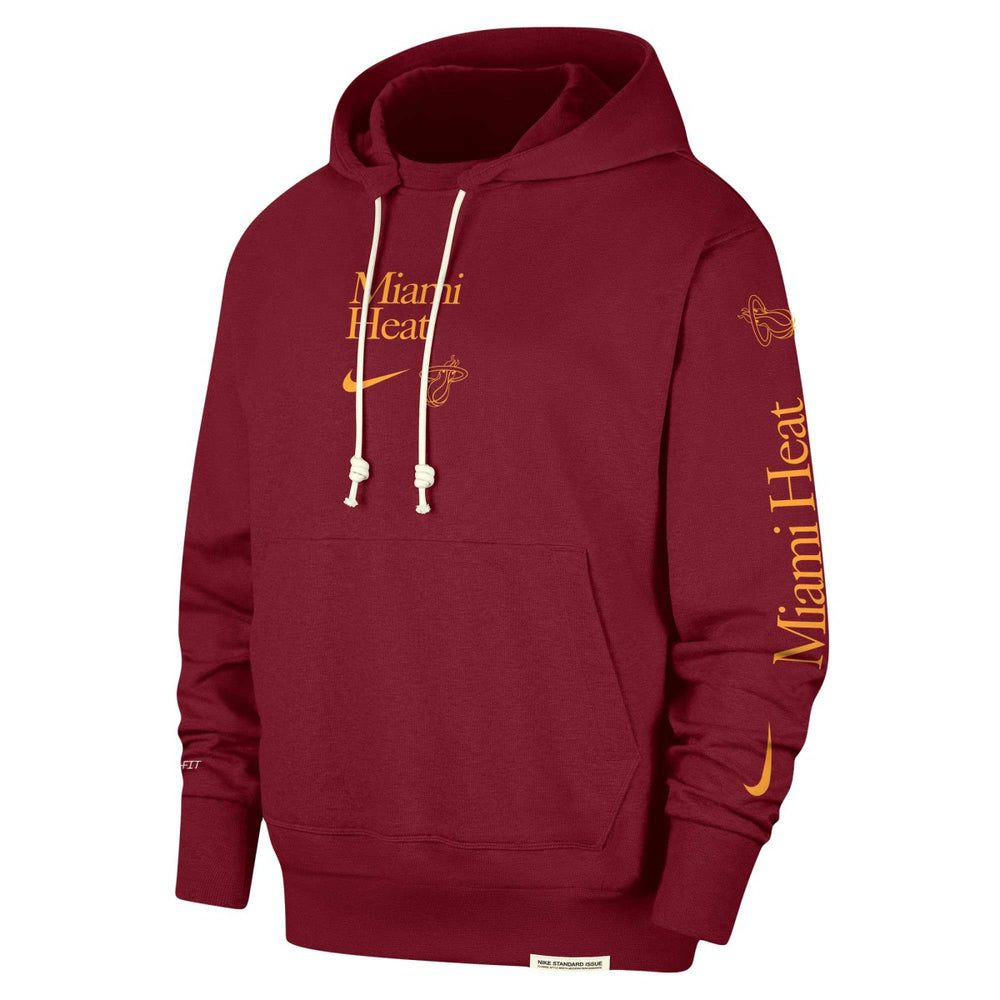 Miami Heat Authentic Performance Pullover Hoodie Red