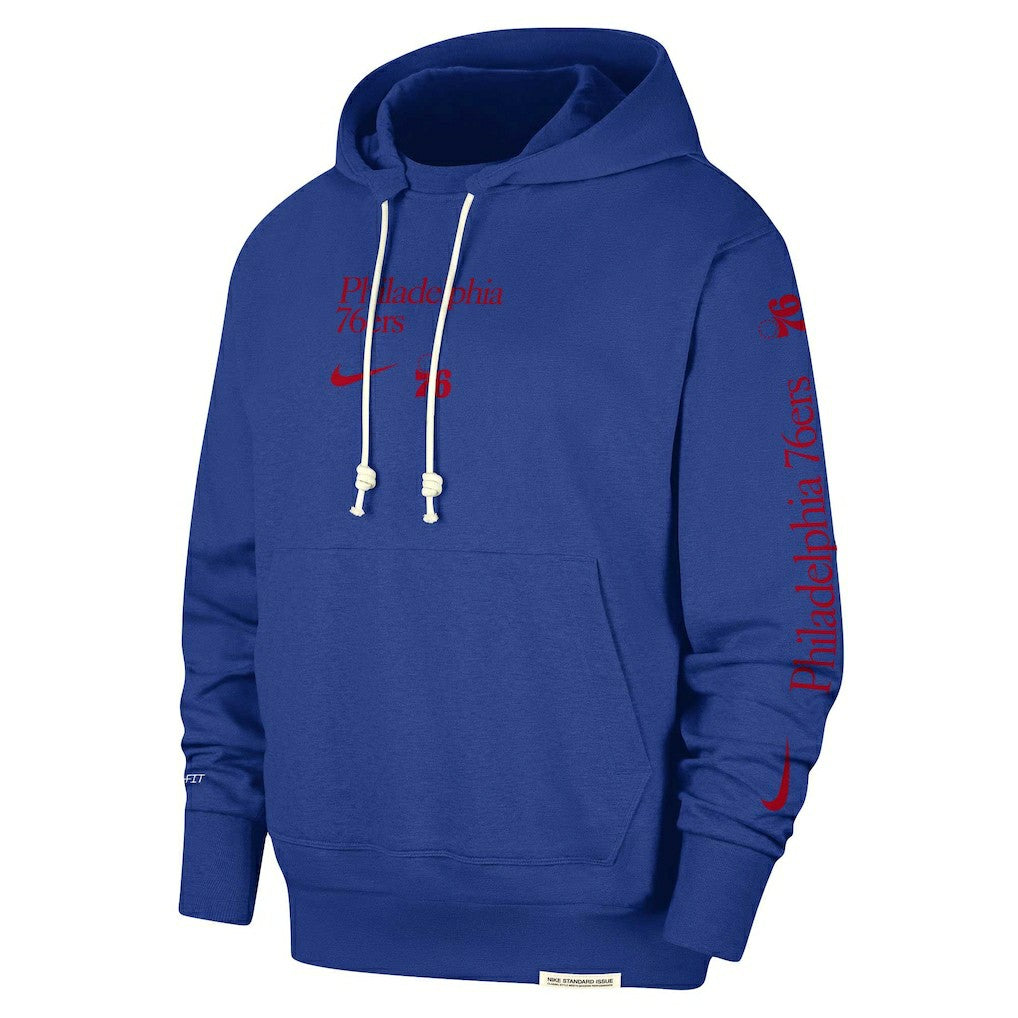 Philadelphia 76ers Authentic Performance Pullover Hoodie Royal