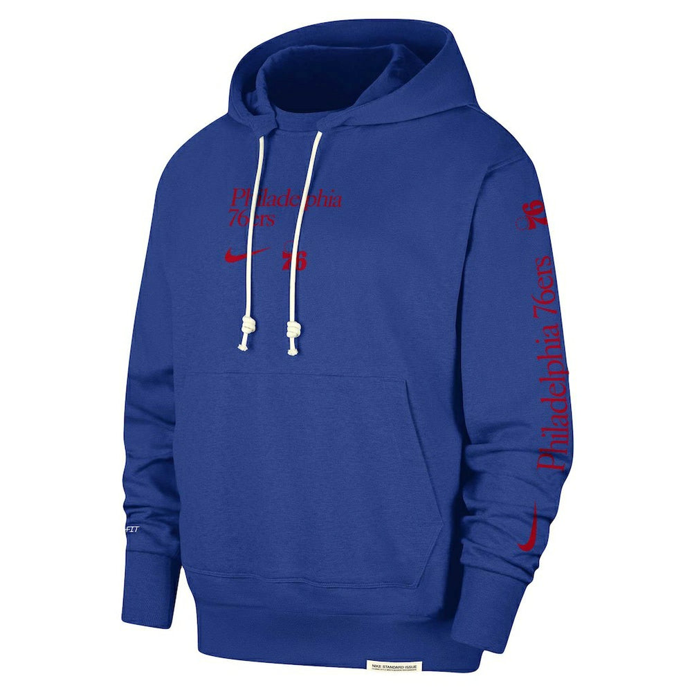 Philadelphia 76ers Authentic Performance Pullover Hoodie Royal