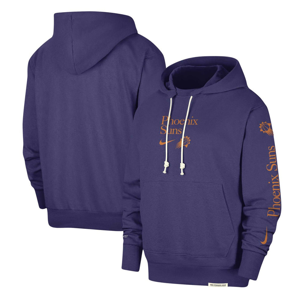 Phoenix Suns Authentic Performance Pullover Hoodie Purple