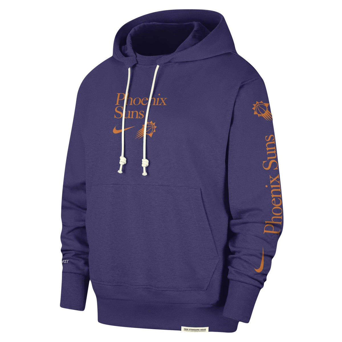 Phoenix Suns Authentic Performance Pullover Hoodie Purple