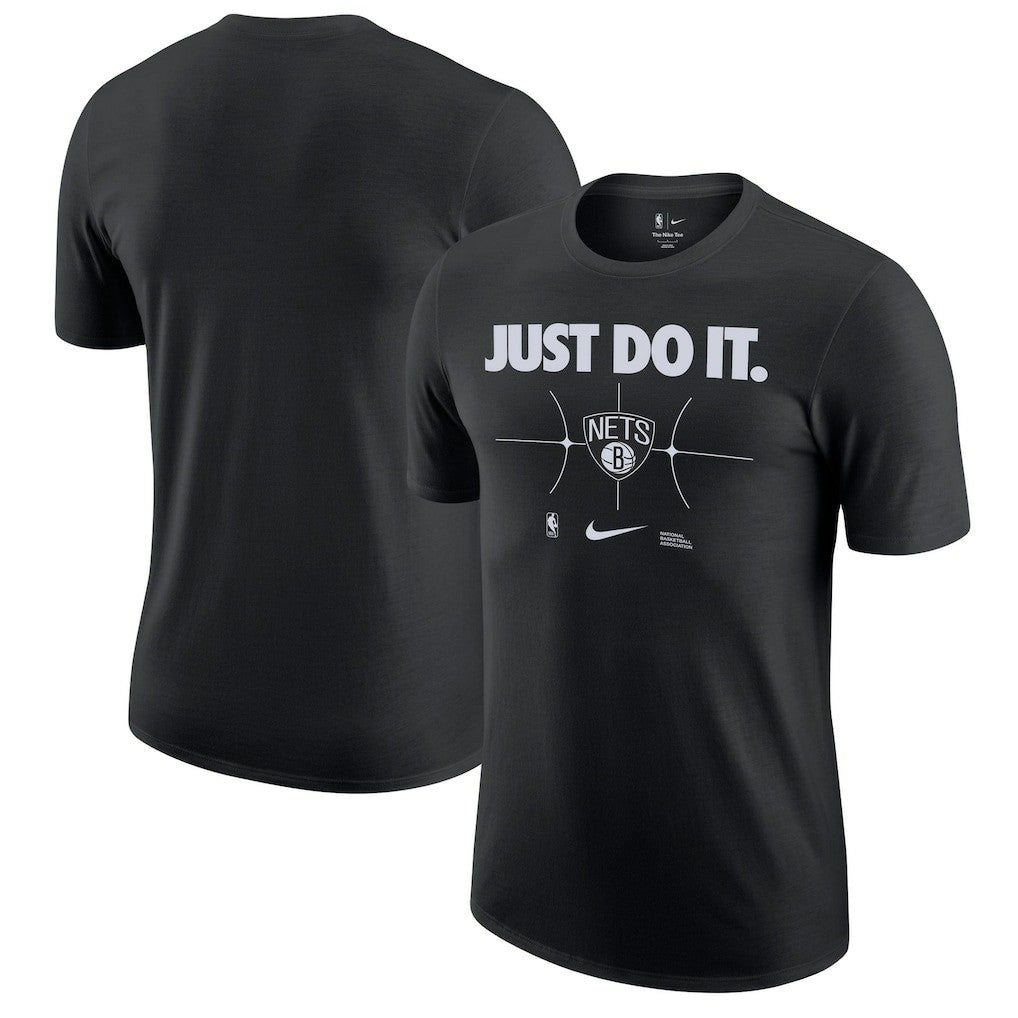 Brooklyn Nets Just Do It T-Shirt Black
