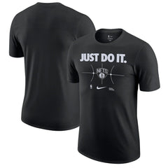 Brooklyn Nets Just Do It T-Shirt Black