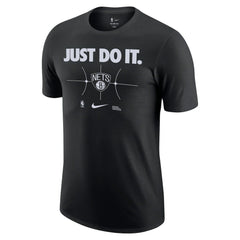 Brooklyn Nets Just Do It T-Shirt Black