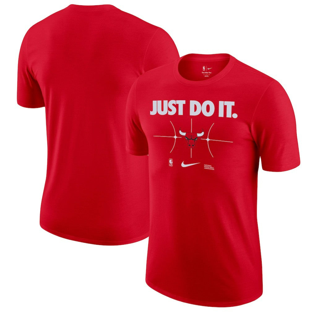 Chicago Bulls Just Do It T-Shirt Red