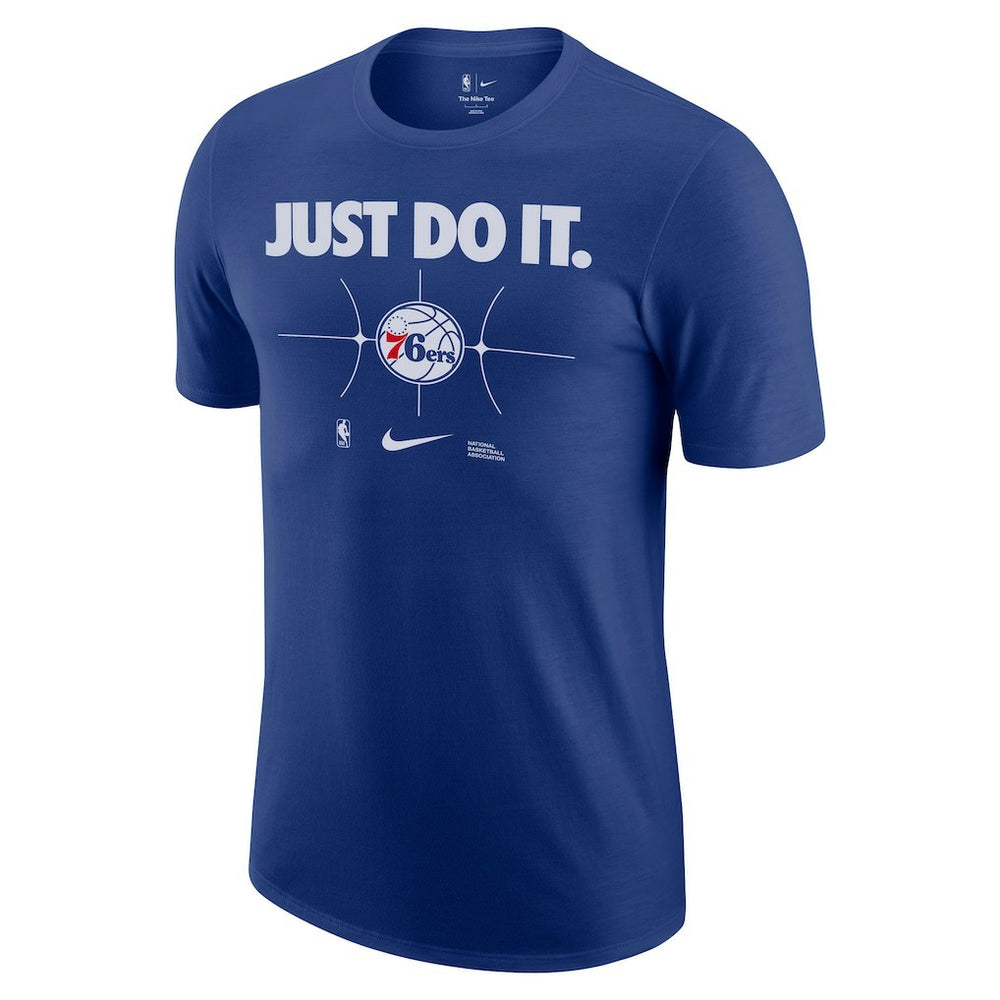 Philadelphia 76ers Just Do It T-Shirt Royal