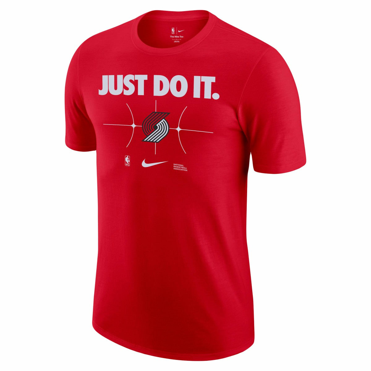 Portland Trail Blazers Just Do It T-Shirt Red