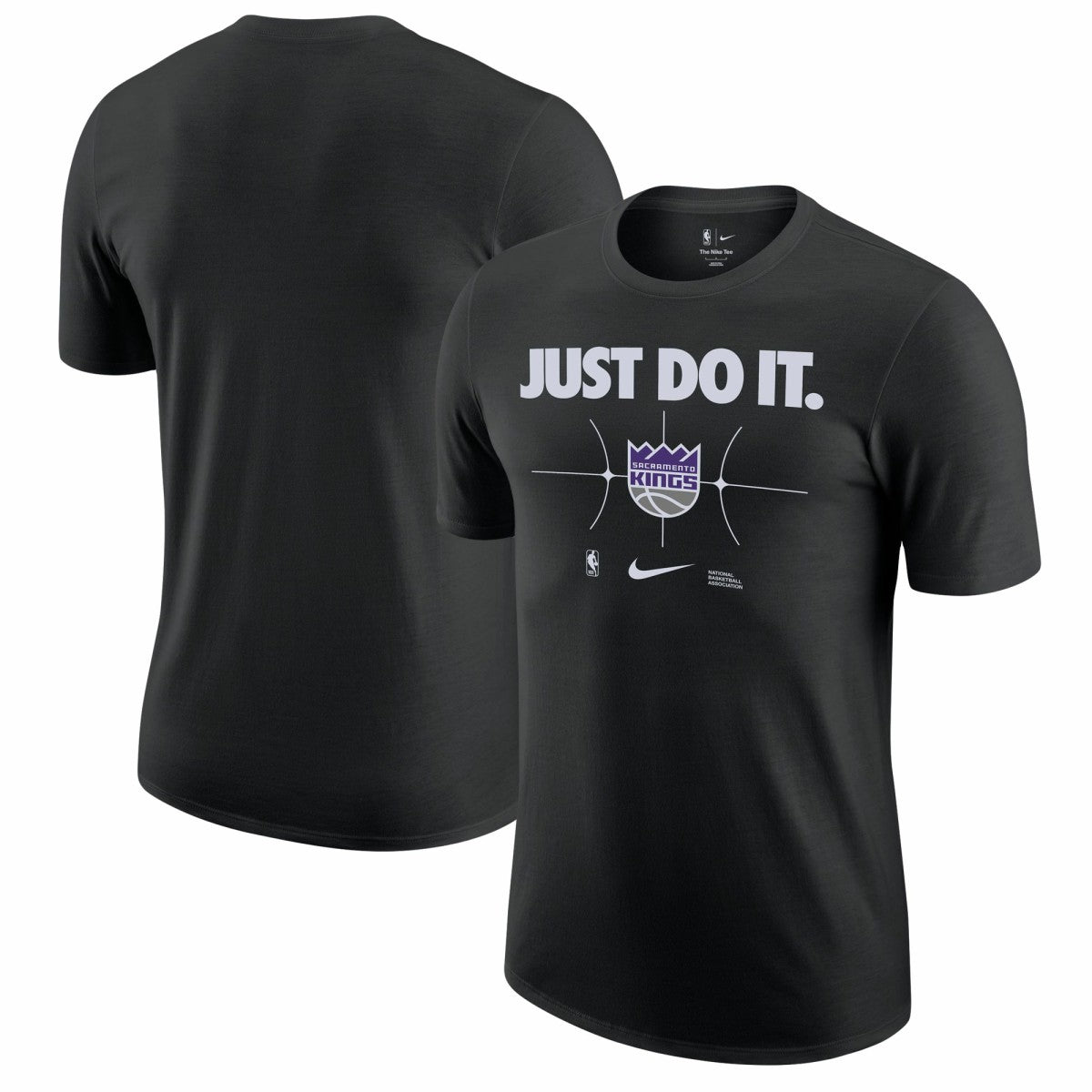 Sacramento Kings Just Do It T-Shirt Black