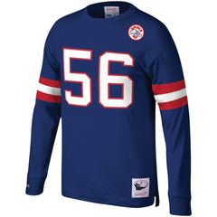 Lawrence Taylor New York Giants Big & Tall Cut & Sew Player Name & Number Long Sleeve T-Shirt Royal