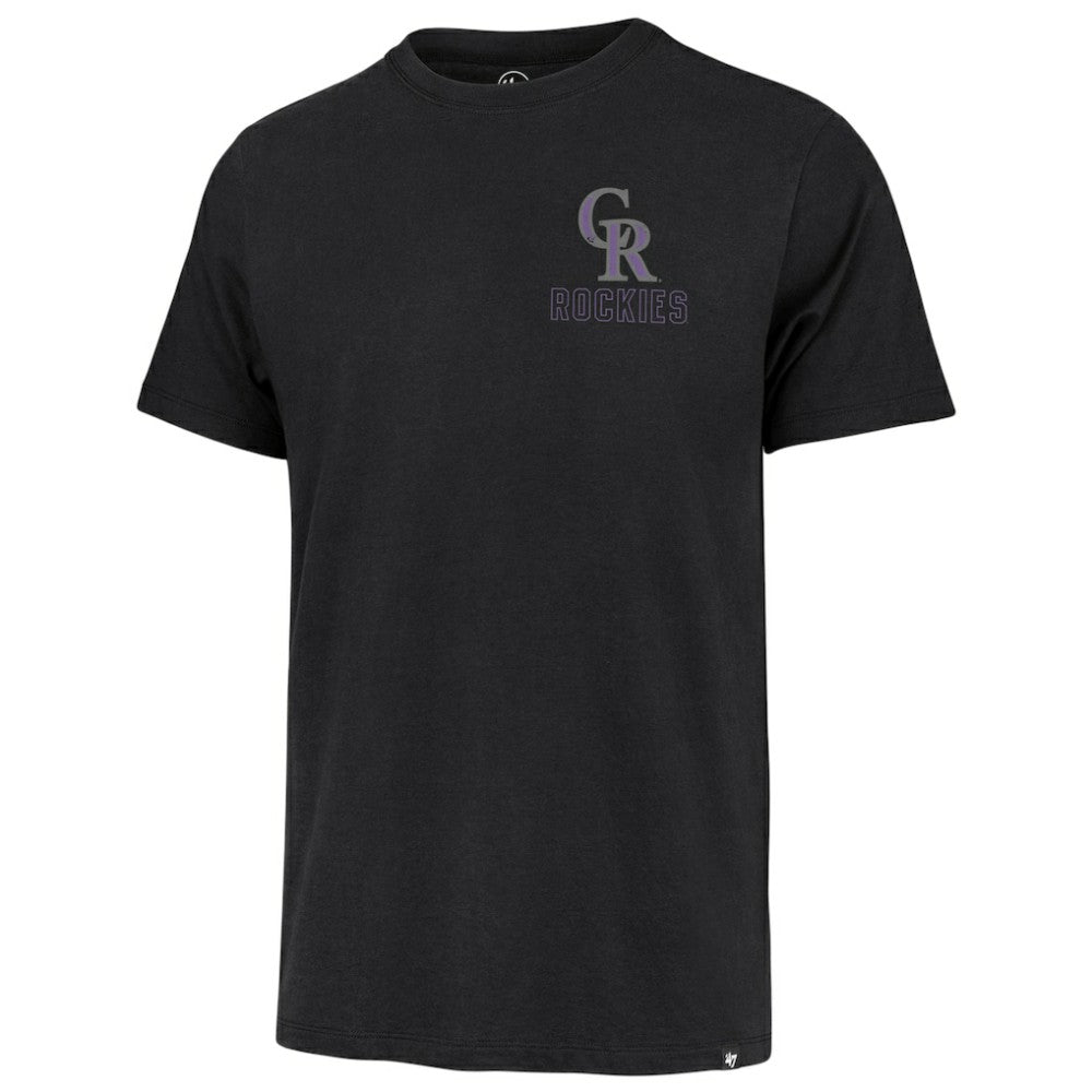 Colorado Rockies '47 Hang Back Franklin T-Shirt - Black T-shirts