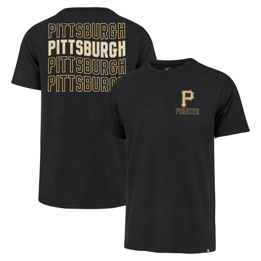 Pittsburgh Pirates '47 Hang Back Franklin T-Shirt - Black T-shirts