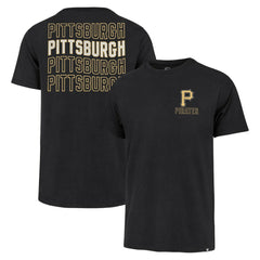 Pittsburgh Pirates '47 Hang Back Franklin T-Shirt - Black T-shirts