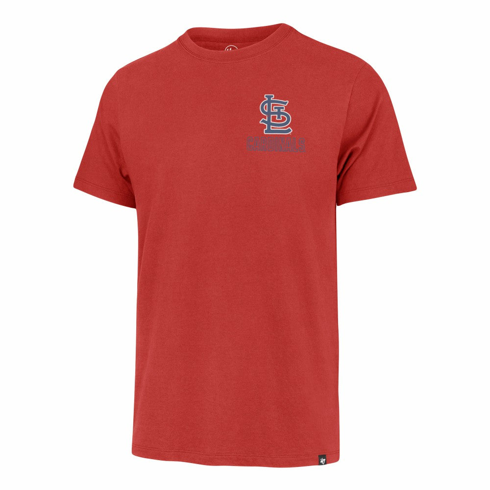 St. Louis Cardinals '47 Hang Back Franklin T-Shirt - Red T-shirts