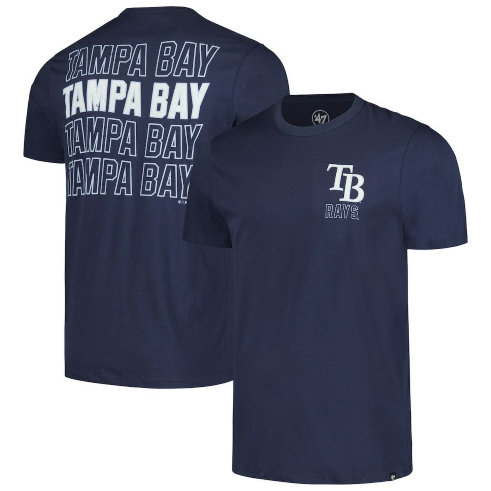 Tampa Bay Rays '47 Hang Back Franklin T-Shirt - Navy T-shirts