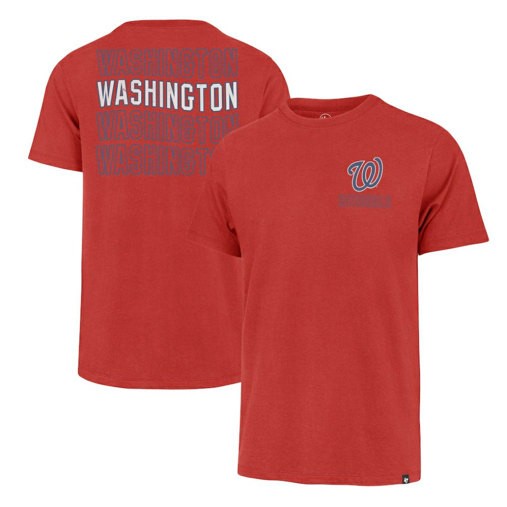 Washington Nationals '47 Hang Back Franklin T-Shirt - Red T-shirts