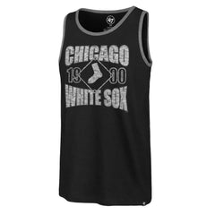 Chicago White Sox '47 Upload Franklin Tank Top - Black Tanks