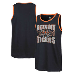 Detroit Tigers '47 Upload Franklin Tank Top - Navy Tanks