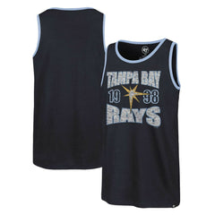 Tampa Bay Rays '47 Upload Franklin Tank Top - Navy Tanks