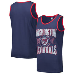 Washington Nationals '47 Upload Franklin Tank Top - Navy Tanks