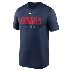 Los Angeles Angels Nike Knockout Legend Performance T-Shirt - Navy T-shirts