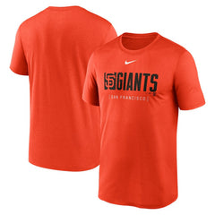 San Francisco Giants Nike Knockout Legend Performance T-Shirt - Orange T-shirts