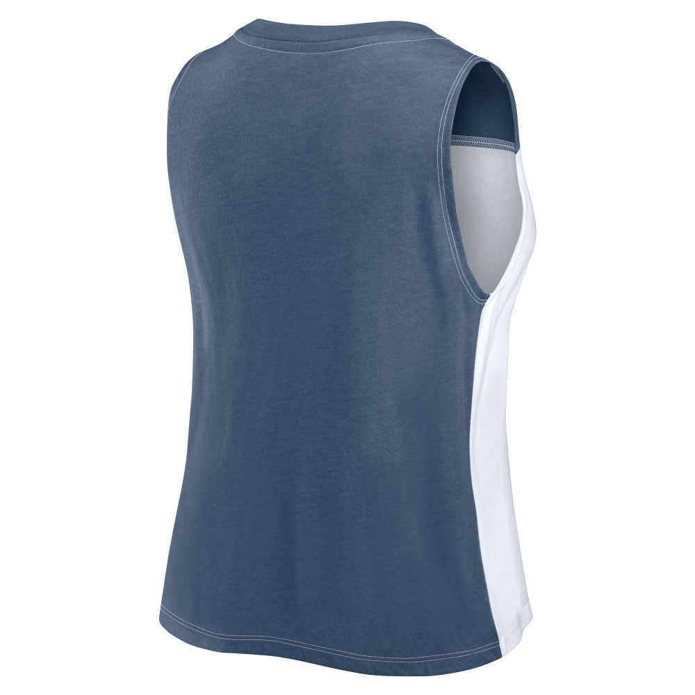 Houston Astros Fanatics Women's Color-Block Tank Top - Navy/White Tanks