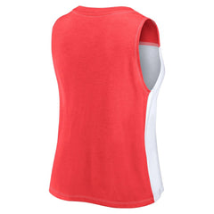 Philadelphia Phillies Fanatics Women's Color-Block Tank Top - Red/White Tanks