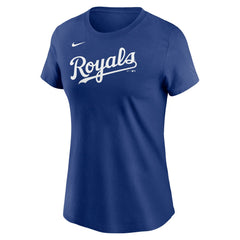 Kansas City Royals Nike Women's Wordmark T-Shirt - Royal T-shirts