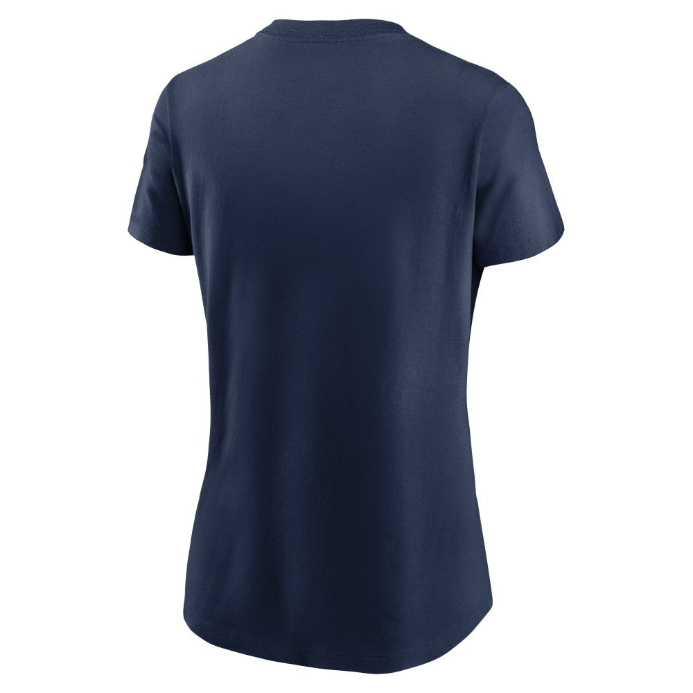 Milwaukee Brewers Nike Women's Wordmark T-Shirt - Navy T-shirts