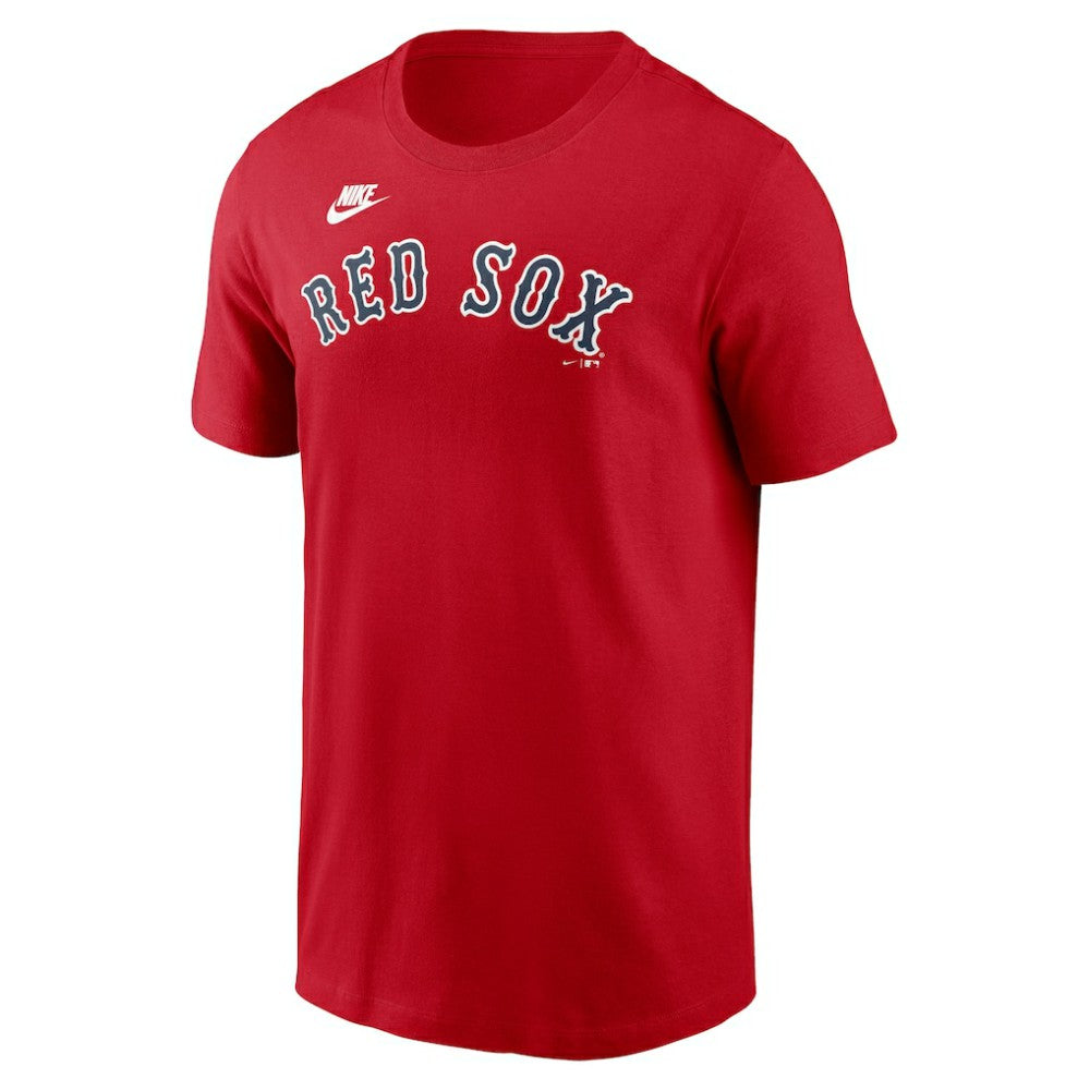 Boston Red Sox Nike Cooperstown Collection Wordmark T-Shirt - Red T-shirts