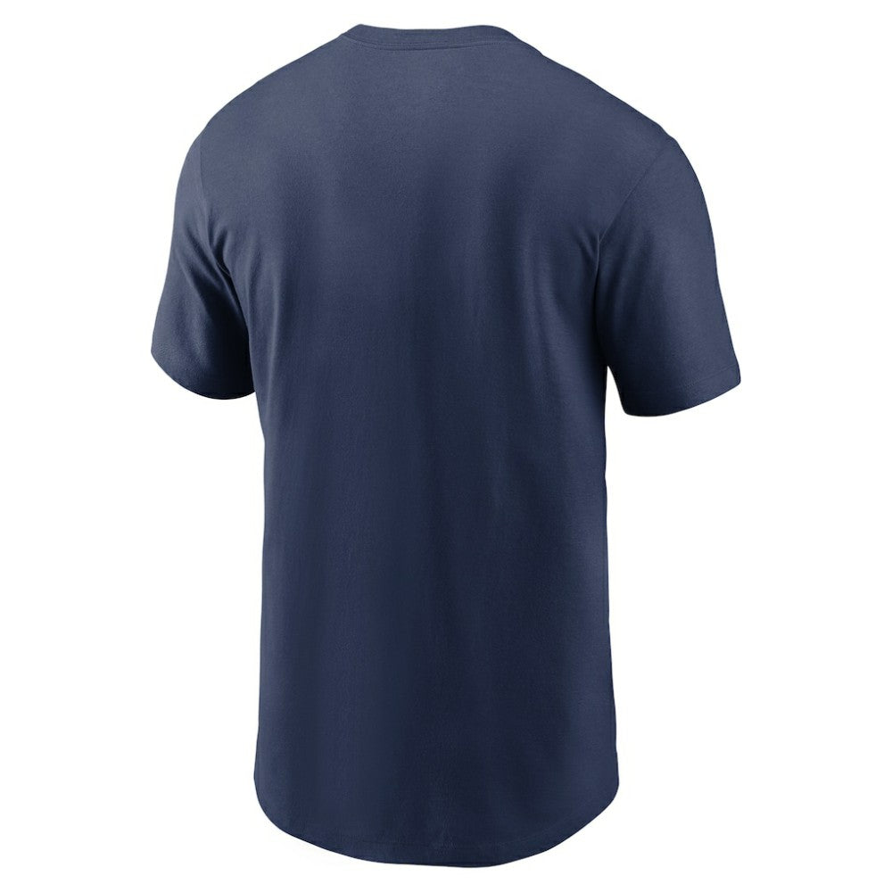 Chicago Cubs Nike Cooperstown Collection Wordmark T-Shirt - Navy T-shirts