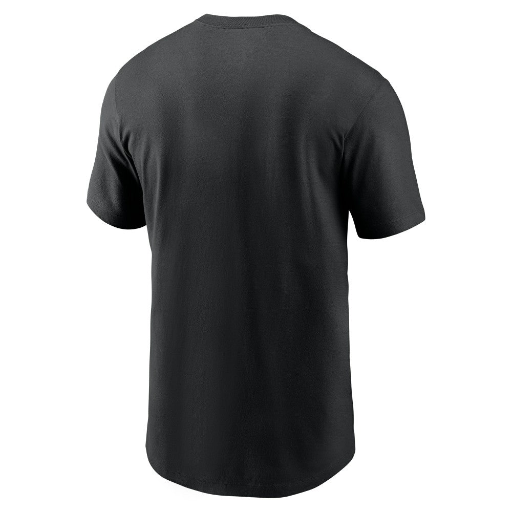 Cincinnati Reds Nike Cooperstown Collection Wordmark T-Shirt - Black T-shirts