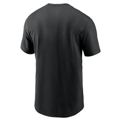 Cincinnati Reds Nike Cooperstown Collection Wordmark T-Shirt - Black T-shirts