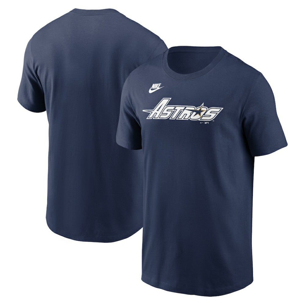 Houston Astros Nike Cooperstown Collection Wordmark T-Shirt - Navy T-shirts