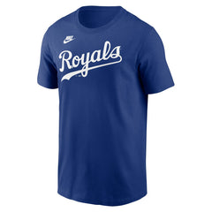 Kansas City Royals Nike Cooperstown Collection Wordmark T-Shirt - Royal T-shirts
