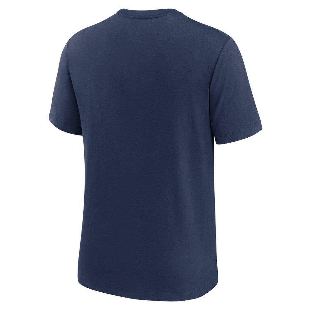Chicago White Sox Nike Cooperstown Collection Arch Tri-Blend T-Shirt - Navy T-shirts