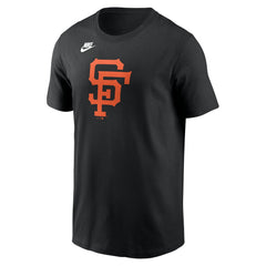 San Francisco Giants Nike Cooperstown Collection T-Shirt - Black T-shirts