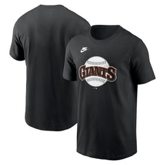 San Francisco Giants Nike Cooperstown Collection T-Shirt - Black T-shirts