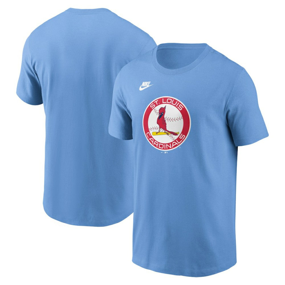 St. Louis Cardinals Nike Cooperstown Collection T-Shirt - Light Blue T-shirts