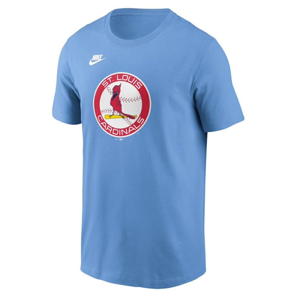 St. Louis Cardinals Nike Cooperstown Collection T-Shirt - Light Blue T-shirts