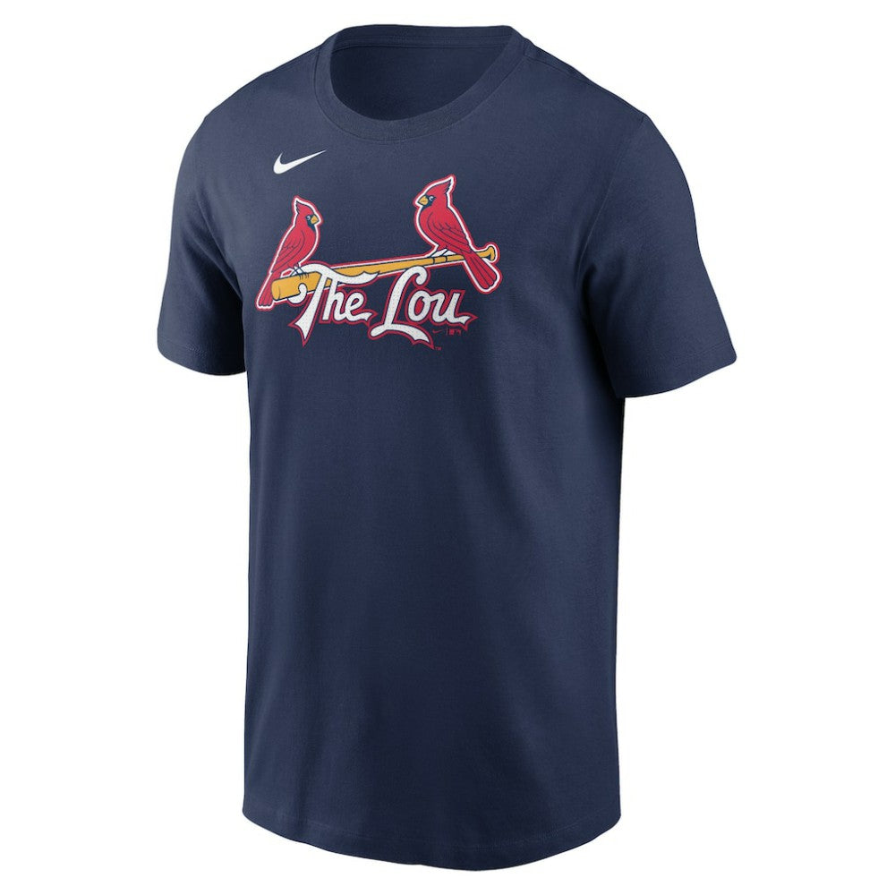 St. Louis Cardinals Nike City Connect Wordmark T-Shirt - Navy T-shirts