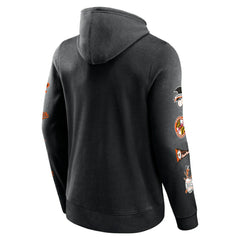 Baltimore Orioles Fanatics Wild Winner Pullover Hoodie - Black Hoodies