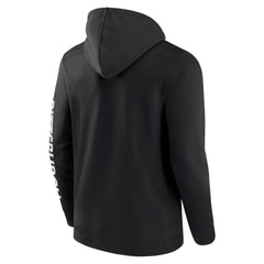 Pittsburgh Pirates Fanatics Ace Hoodie Full-Zip Sweatshirt - Black Hoodies