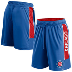 Chicago Cubs Fanatics Win The Match Defender Shorts - Royal Shorts