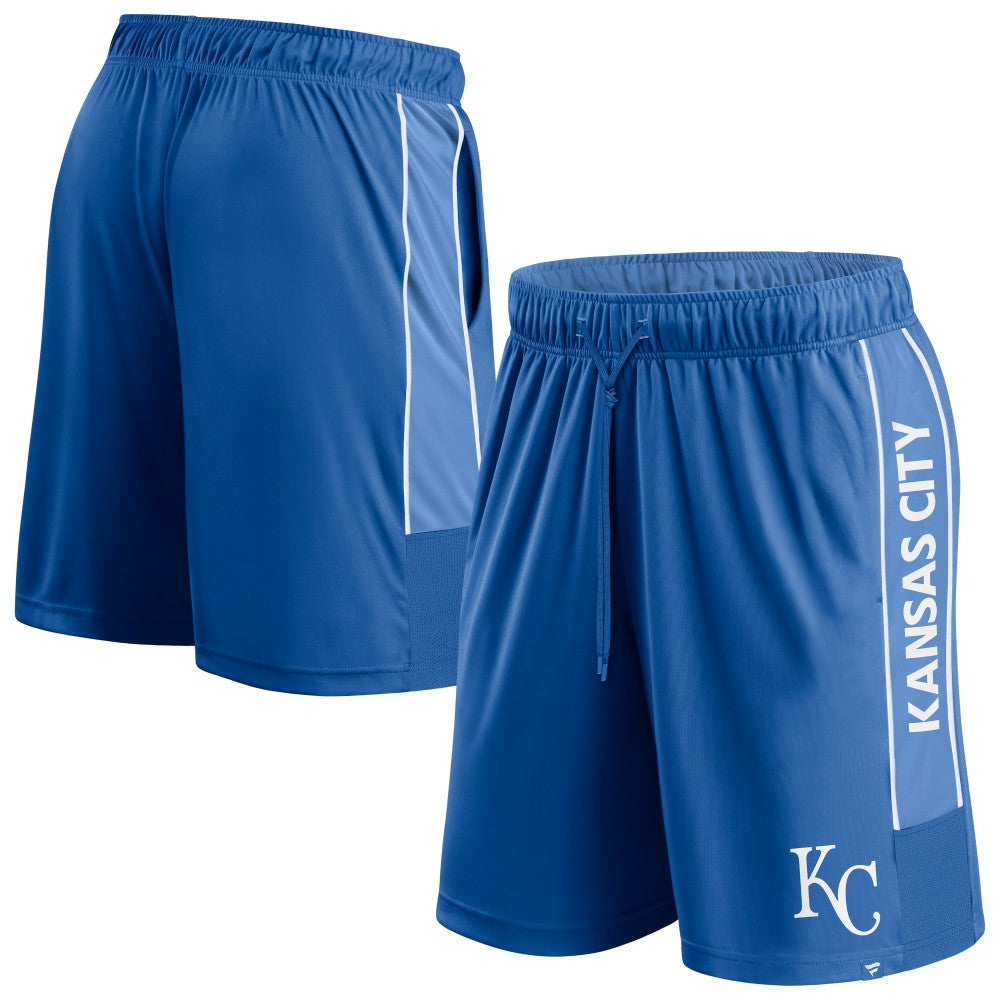 Kansas City Royals Fanatics Win The Match Defender Shorts - Royal Shorts